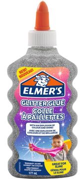 Elmer's ELMER´S Glitter Glue, 177 ml - srebrn