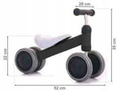 EcoToys Skuter MINI črn