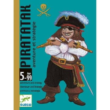 Djeco Piratska igra s kartami Pirate Attack