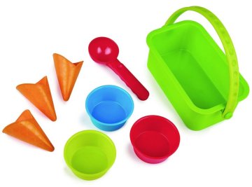 Hape Peščeni kalupi Set za sladoled