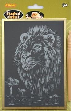 Artlover Zlata praskalna slika - Lev