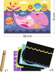 Djeco Slike za praskanje za najmlajše: Odkrivanje