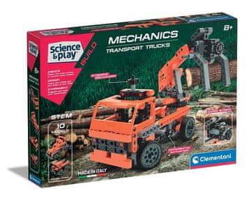Clementoni Science&Play Mehanski laboratorij Prevozna vozila 10v1