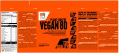 Extrifit Vegan 80 1000 g čokolada