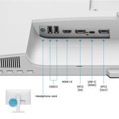BENQ GW2786TC 68,58cm (27") FHD IPS 100Hz DP/HDMI/USB-C zvočniki bel monitor
