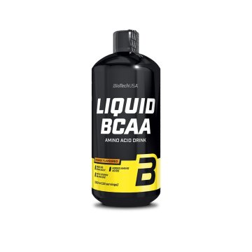 BioTech Liquid BCAA 1000 ml oranžna