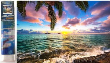 Norimpex Diamantna slika Sončni zahod v raju 30x40cm