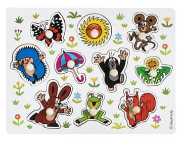 DETOA Lesena sestavljanka Krtek velik