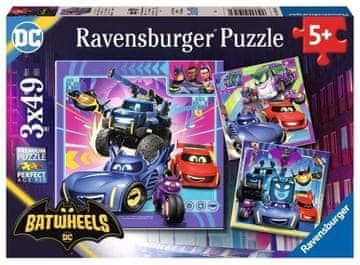 Ravensburger Sestavljanka Batwheels 3x49 kosov