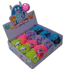 Alltoys Plišasta gnetljiva pošast z žogicami