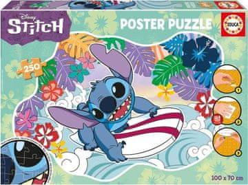 Educa Plakatna sestavljanka Stitch/250 kosov