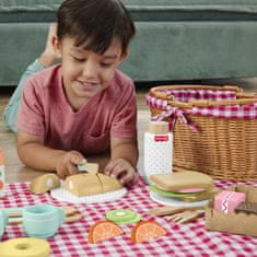 Fisher-Price Fisher Price Košara za piknik z lesenimi dobrotami