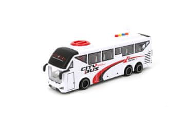 Alltoys Avtobus bele barve 1:16