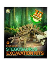 Alltoys Arheološki set 3D Stegosaurus