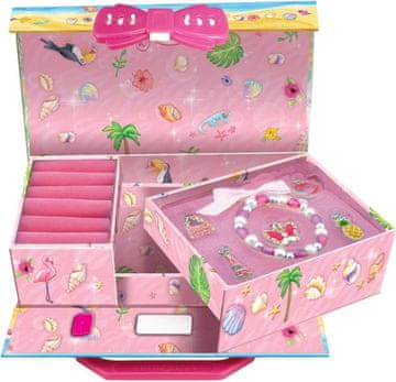 ALLTOYS Kovček za nakit Flamingo