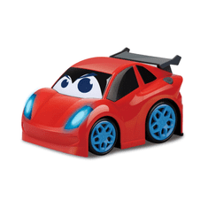 Alltoys Kiddy Go! Športni avtomobil rdeče barve s svetlobo in zvokom, 19 cm