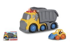 Alltoys Kiddy Go! Tovornjak s svetlobo in zvokom, 19 cm