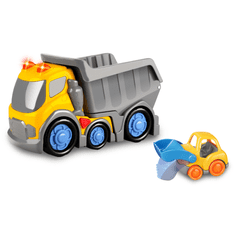 Alltoys Kiddy Go! tovornjak s svetlobo in zvokom, 31 cm