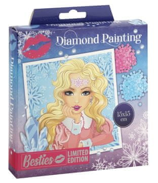 Diamantna slika z okvirjem Besties