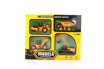 Alltoys Gradbeni stroj 4 kosi