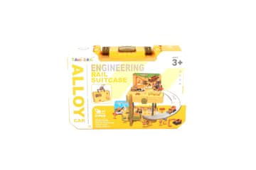 Alltoys Igralni set v kovčku - gradbeni stroji