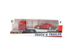 Alltoys Vlečni tovornjak z majhnim avtomobilom