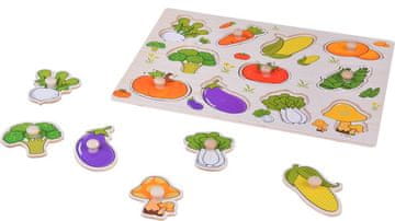 JOKOMISIADA Lesena sestavljanka Zelenjava