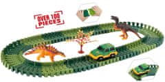 Alltoys Spremenljiva proga z dinozavri 100 delov