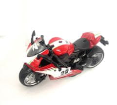 Alltoys Motorno kolo 1:14 - mešanica barv