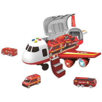 Alltoys EPEE Gasilsko letalo s cisternami +3 avtomobili