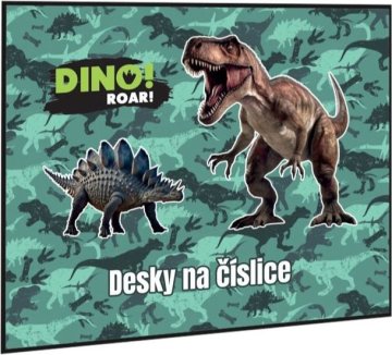OXYBAG Tablice s številkami Dinozaver