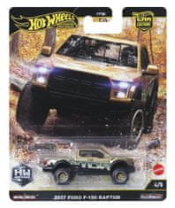 Hot Wheels Avtomobil premium - CAR CULTURE - 17 FORD F150 RAPTOR