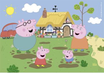 Clementoni Puzzle Peppa Pig: Zabava v blatu 30 kosov