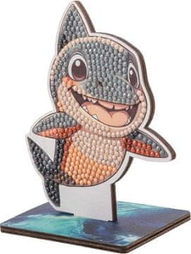 CRYSTAL ART Diamantna slika Ocean: morski pes