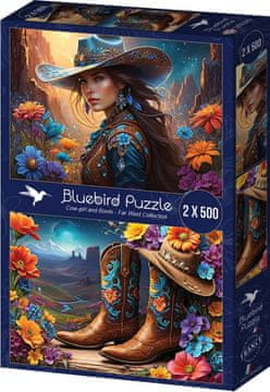 BLUEBIRD Kmet in čevlji Sestavljanka 2x500 kosov