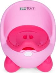 ECOTOYS Otroški lonček Roza