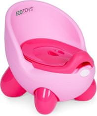 ECOTOYS Otroški lonček Roza