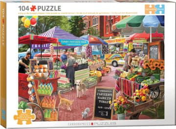 EuroGraphics Puzzle Dan na kmečki tržnici 104 kosov