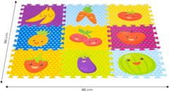 Artyk ECOTOYS Penasta sestavljanka Sadje (28x28)