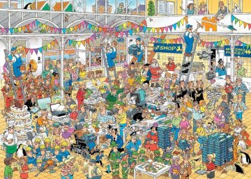 JUMBO Puzzle JvH Studio 10 let obletnica 1000 kosov