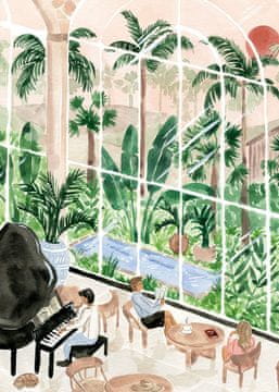 Puzzle Glavna dvorana letovišča 500 kosov