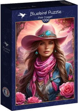 BLUEBIRD Puzzle Roza kavbojka 1000 kosov