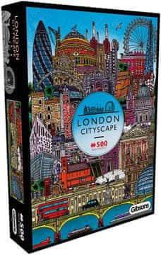 Gibsons Puzzle Pogled na London 500 kosov