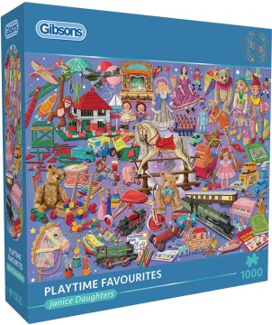 Gibsons Puzzle Najljubše igrače 1000 kosov