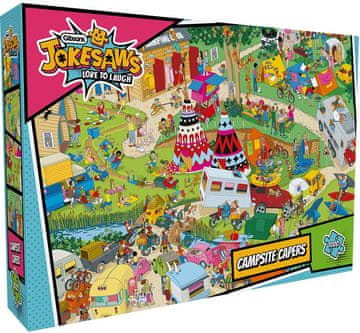 Gibsons Puzzle Jokesaws: Camp Capers 1000 kosov