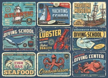 Grafika Puzzle Esprit Marin 500 kosov