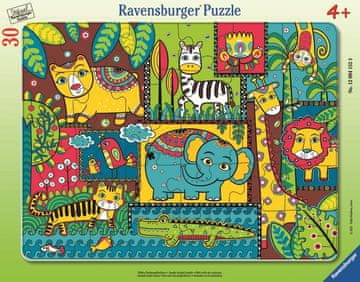 Ravensburger Jungle Animals Puzzle 30 kosov
