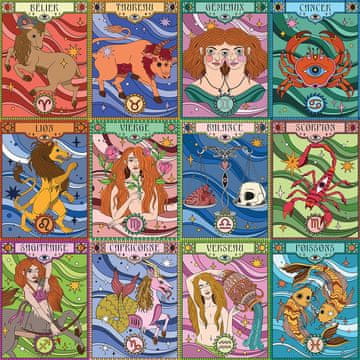 HACHETTE Kvadratna sestavljanka Astrologija 1000 kosov