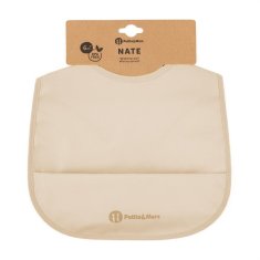 PETITE&MARS Bib PU Nate Desert Sand 6m+