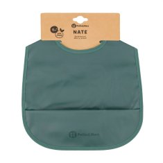 PETITE&MARS Bib PU Nate Misty Green 6m+